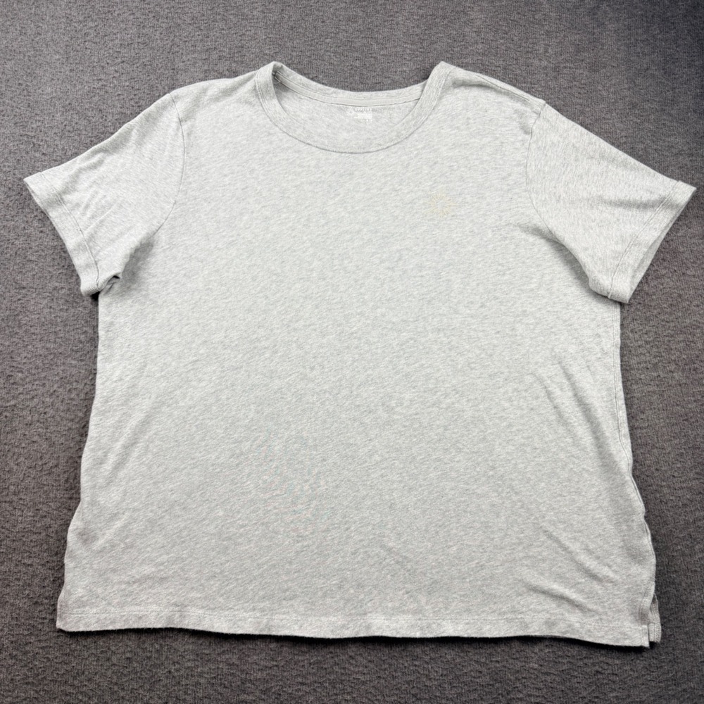 OFFLINE by Aerie Women's M Medium Gray Short Sleeve Cotton‎ T-Shirt
